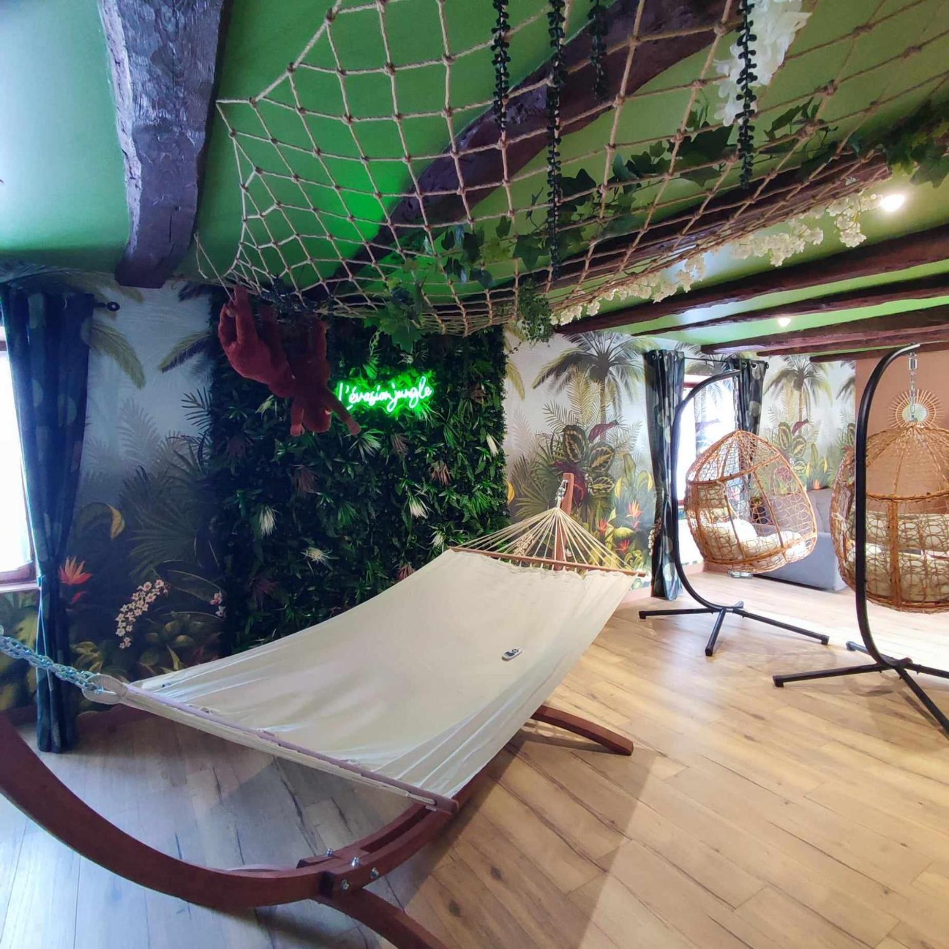 Apartmán L'Evasion Jungle Saint-Pierre-de-Plesguen Exteriér fotografie
