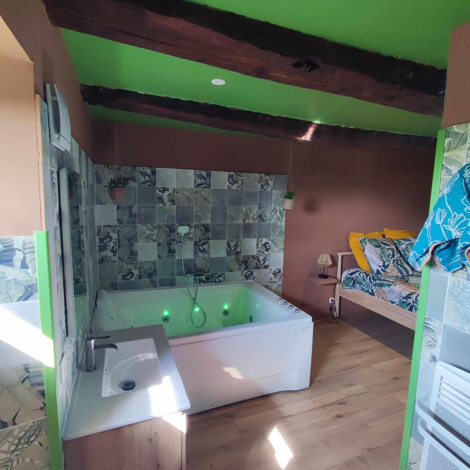 Apartmán L'Evasion Jungle Saint-Pierre-de-Plesguen Exteriér fotografie