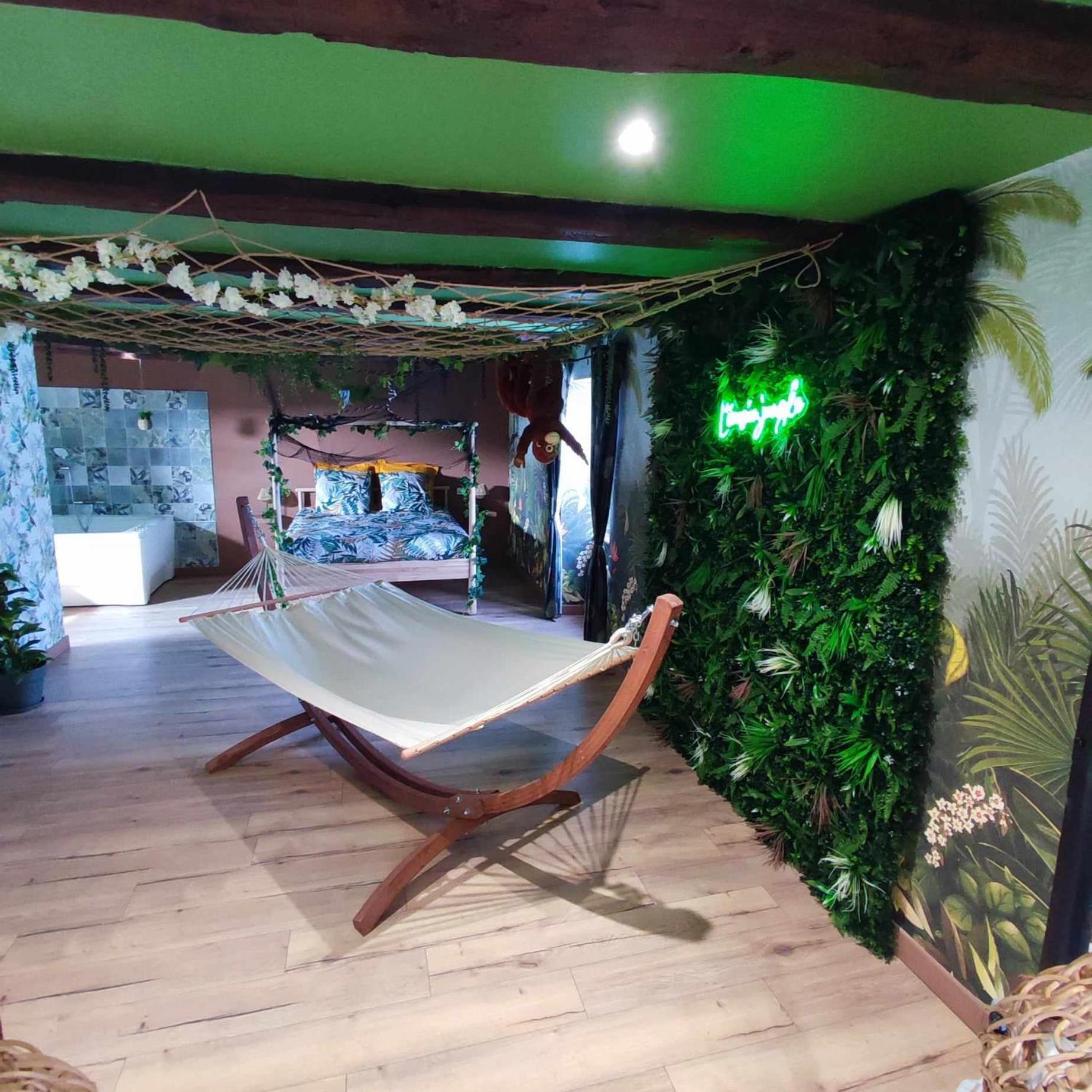 Apartmán L'Evasion Jungle Saint-Pierre-de-Plesguen Exteriér fotografie