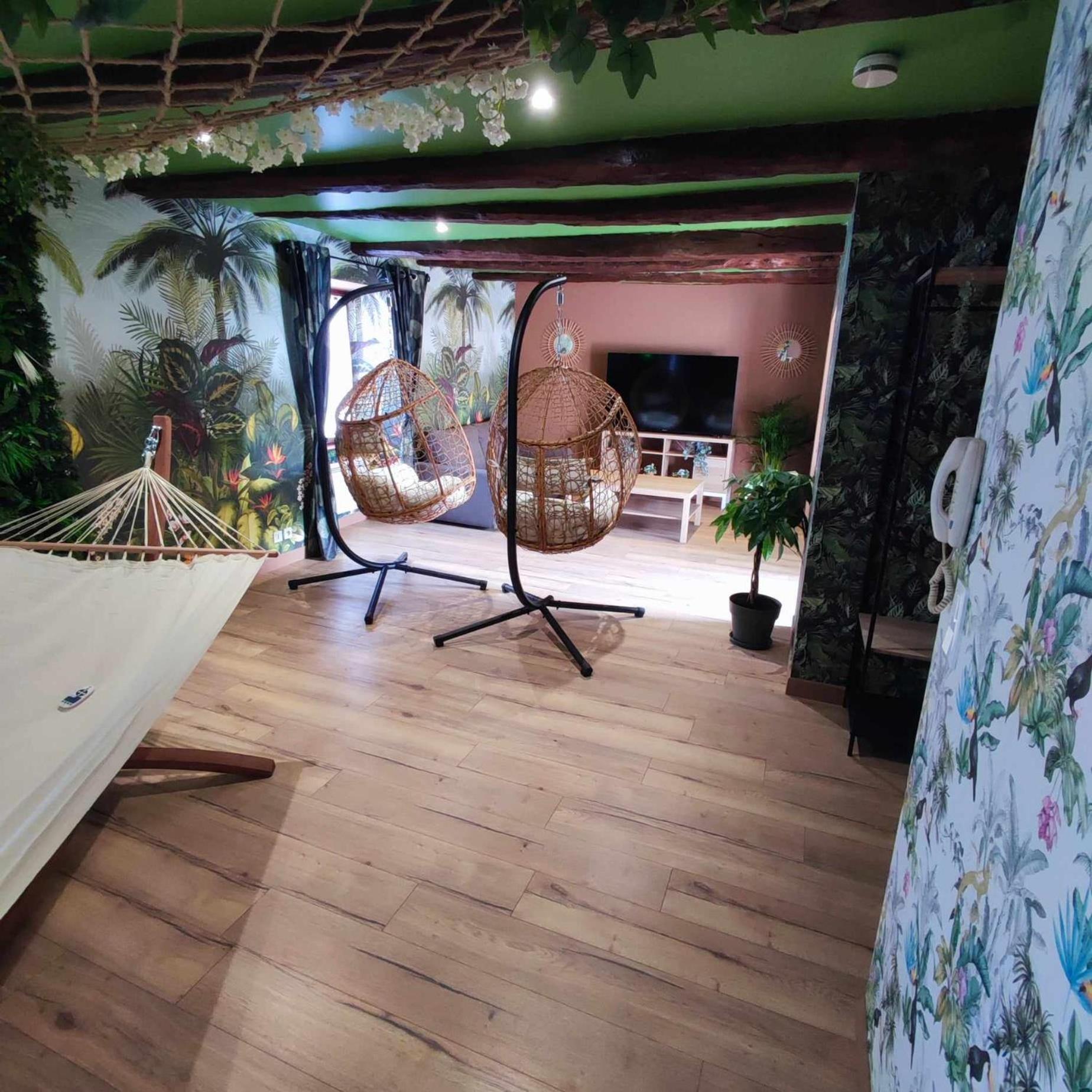 Apartmán L'Evasion Jungle Saint-Pierre-de-Plesguen Exteriér fotografie