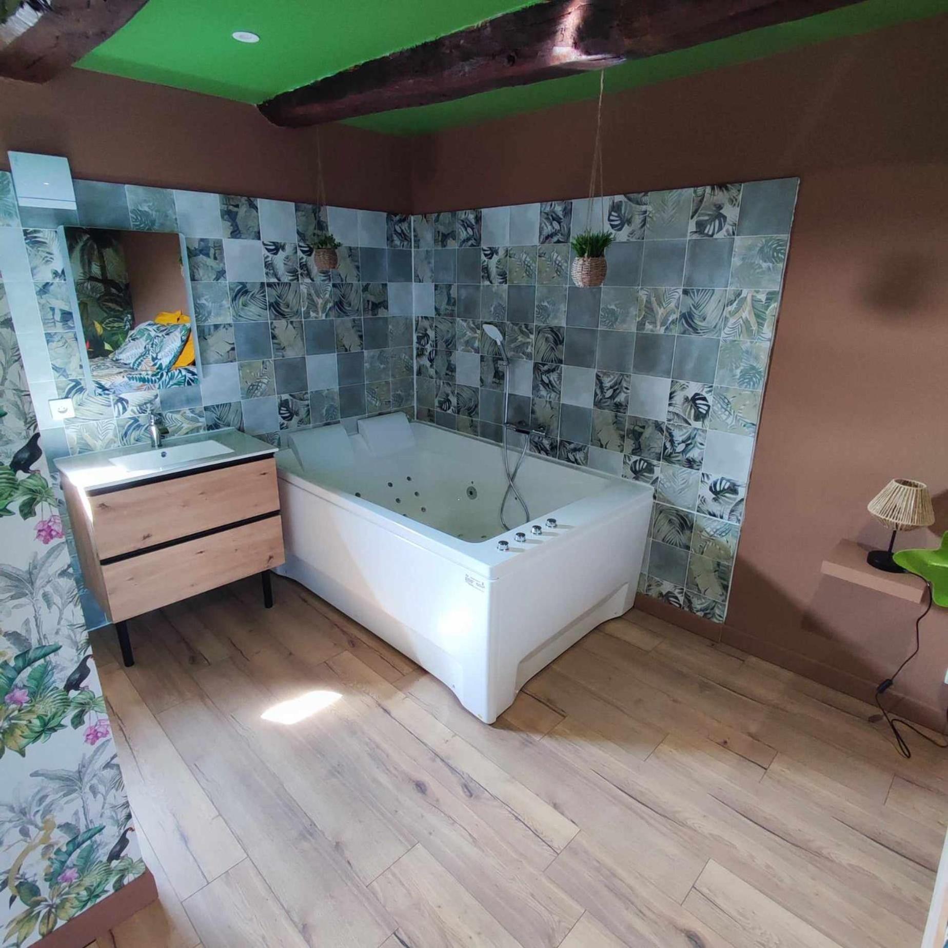Apartmán L'Evasion Jungle Saint-Pierre-de-Plesguen Exteriér fotografie