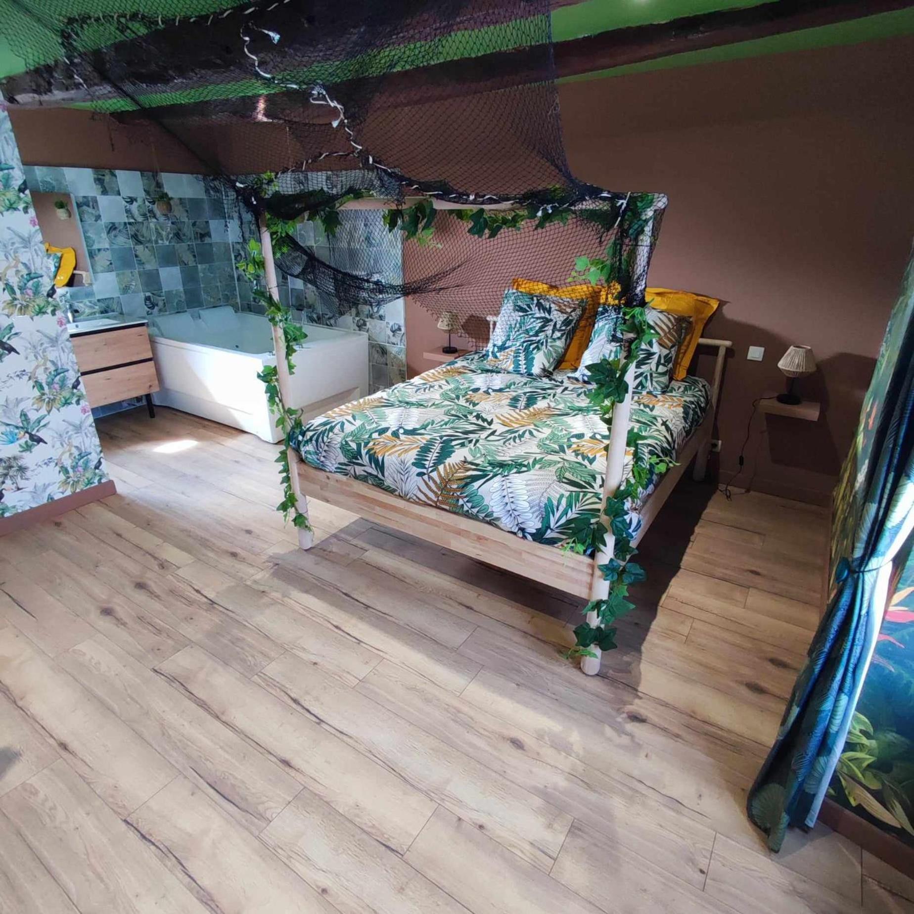 Apartmán L'Evasion Jungle Saint-Pierre-de-Plesguen Exteriér fotografie