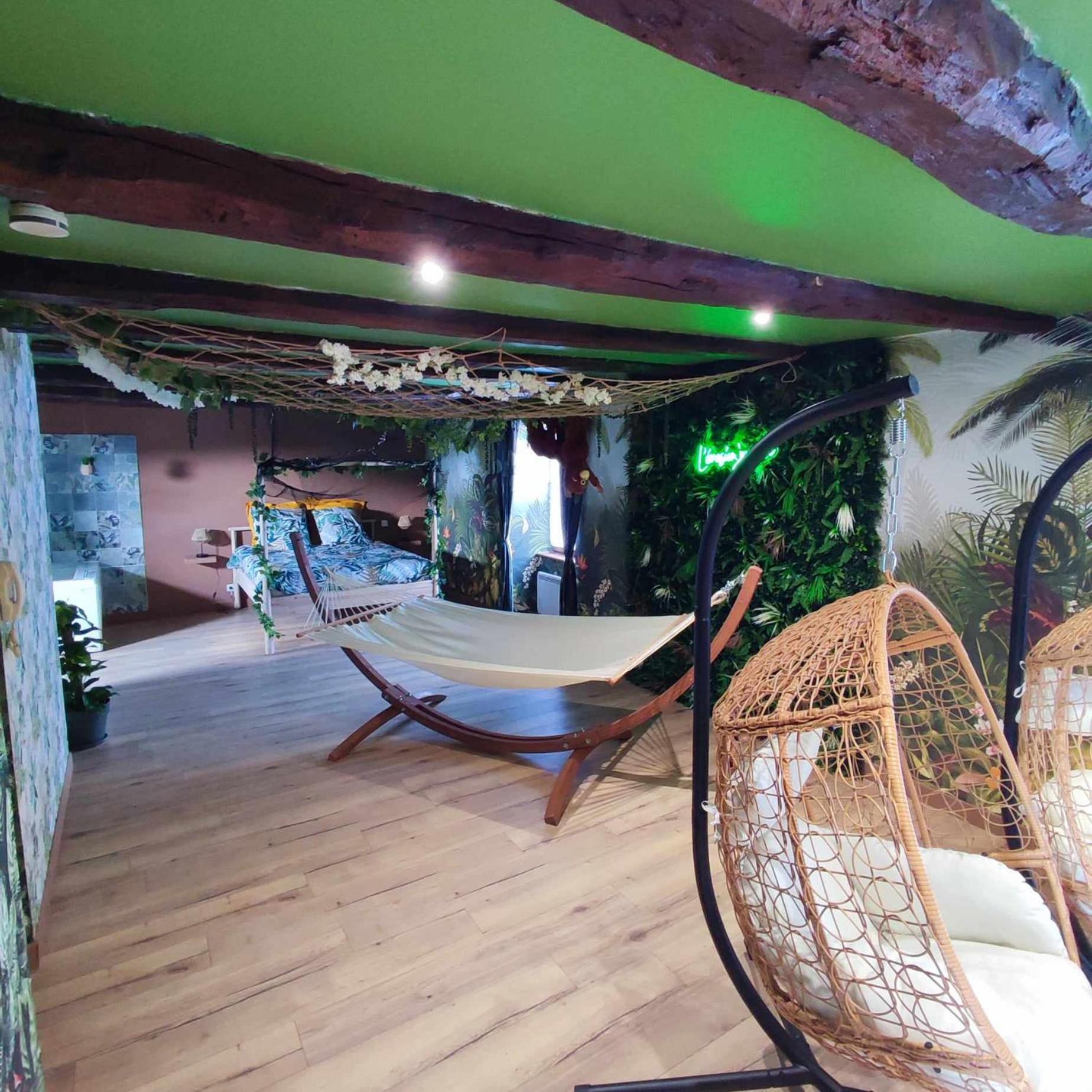 Apartmán L'Evasion Jungle Saint-Pierre-de-Plesguen Exteriér fotografie