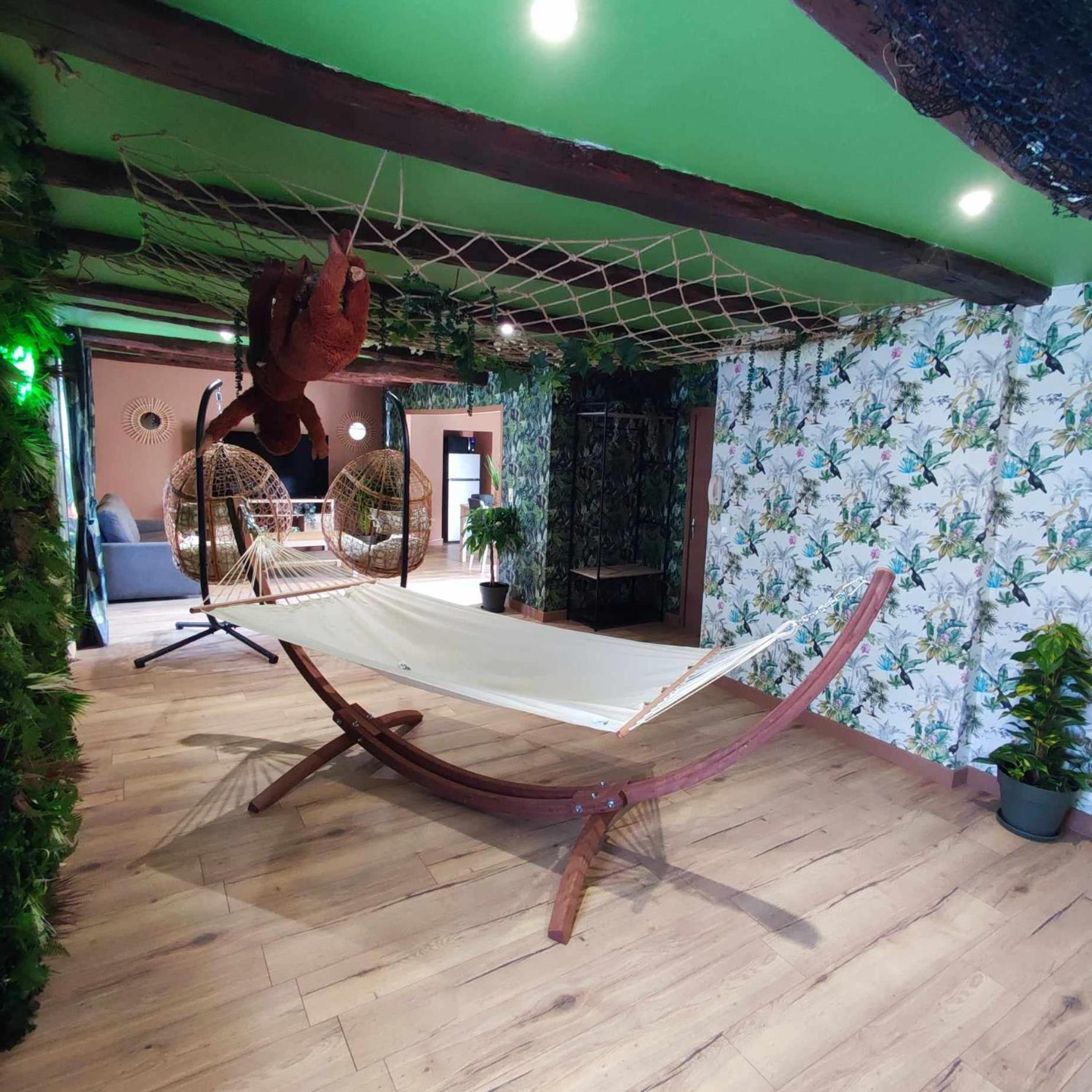 Apartmán L'Evasion Jungle Saint-Pierre-de-Plesguen Exteriér fotografie