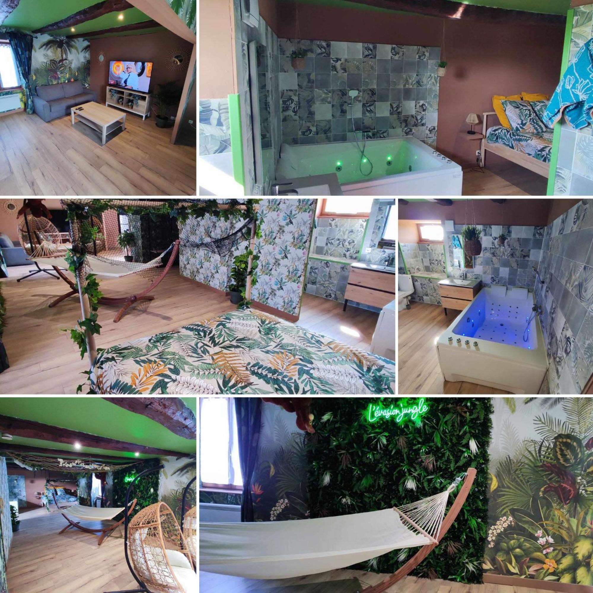Apartmán L'Evasion Jungle Saint-Pierre-de-Plesguen Exteriér fotografie
